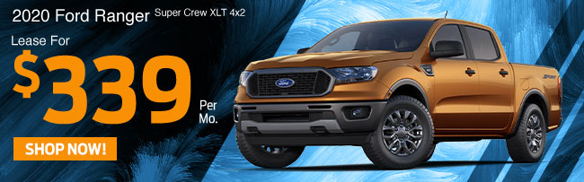 2020 Ford Ranger Super Crew XLT 4x2