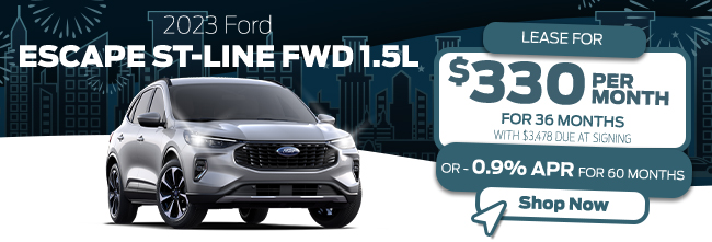  2023 Ford Escape ST-Line FWD 1.5L
