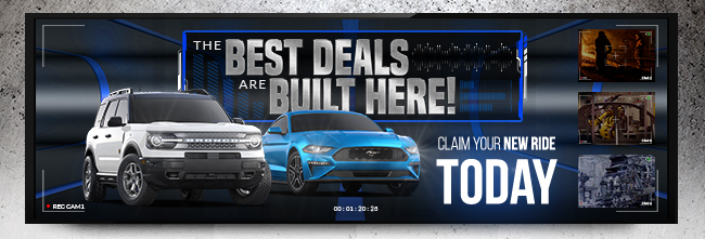 The best deals are built here - claim your new ride today