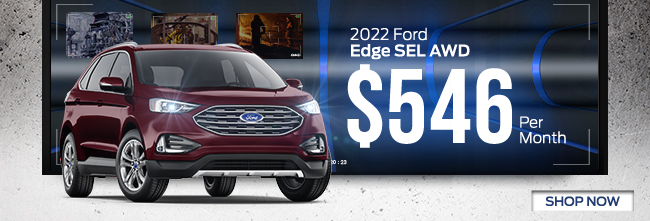 New 2022 Ford Edge SEL AWD