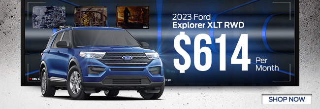 New 2023 Ford Explorer XLT RWD