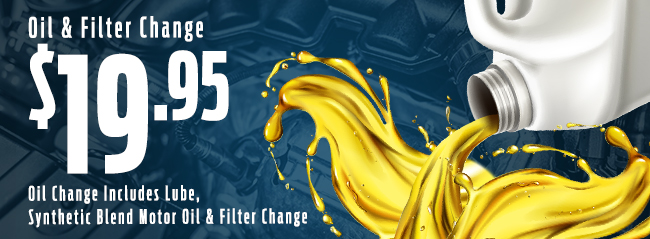 $19.95 Oil & Filter Change