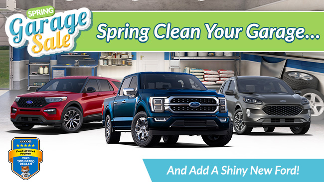 spring clean your garage