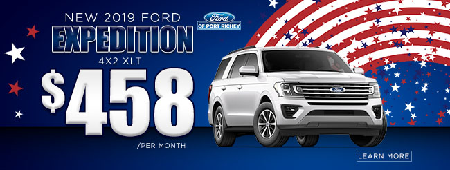 New 2019 Ford Expedition 4x2XLT