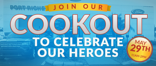 Join Our Cookout To Celebrate Our Heroes