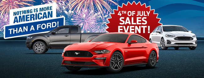 Nothing is More American Than Ford Or A Fourth Of July Sales Event!