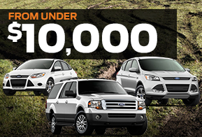 Used Vehicles from under $10,000