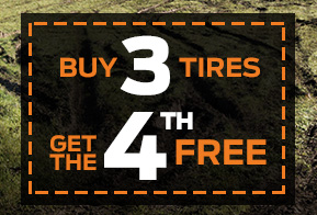 Buy 3 Tires and Get the 4th Free