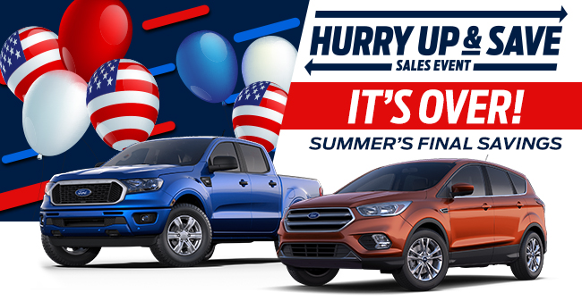 It’s Over! Visit Ford Of Port Richey For Summer’s Final Savings
