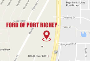 Ford of Port Richey Map