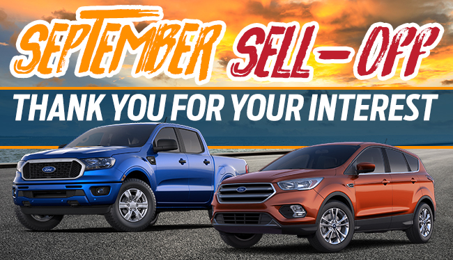 Clearing Out September At Ford Of Port Richey