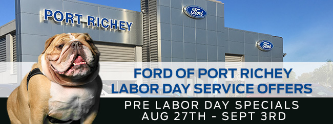 Ford Of Port Richey Labor Day Service Offers