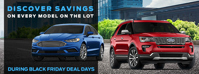 Discover Savings On Every Model On The Lot During Black Friday Deal Days