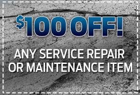 $100 Off  Any Service Repair