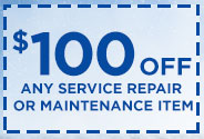 $100 Off Any Service Repair