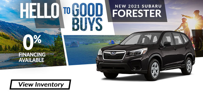 New 2021 Subaru Forester