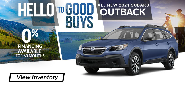 All New 2021 Subaru Outback