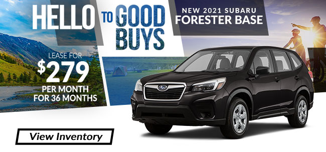 New 2021 Subaru Forester Base