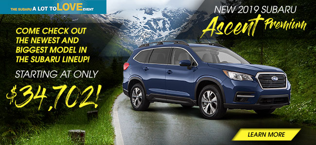 All New 2019 Ascent 
