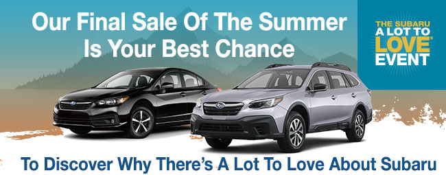 Our Final Sale Of The Summer Is Your Best Chance
