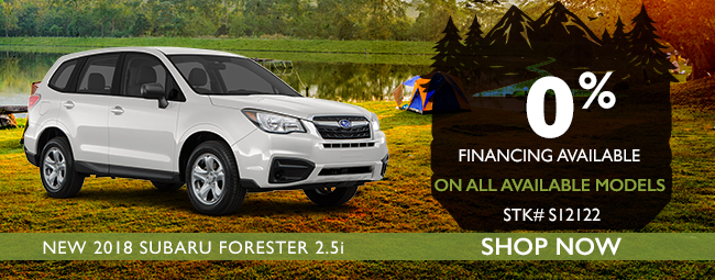 New 2018 Subaru Forester 2.5i