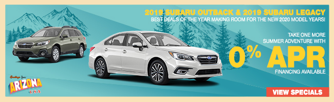 2019 Subaru Outback & 2019 Subaru Legacy