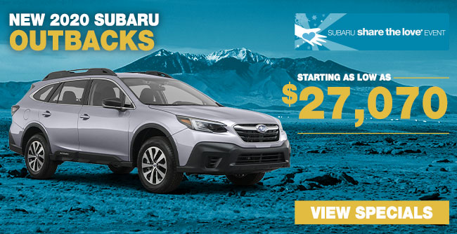 2020 Subaru Outbacks