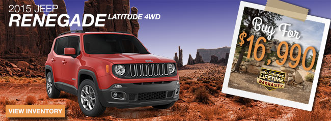 2015 Jeep Renegade Latitude 4WD