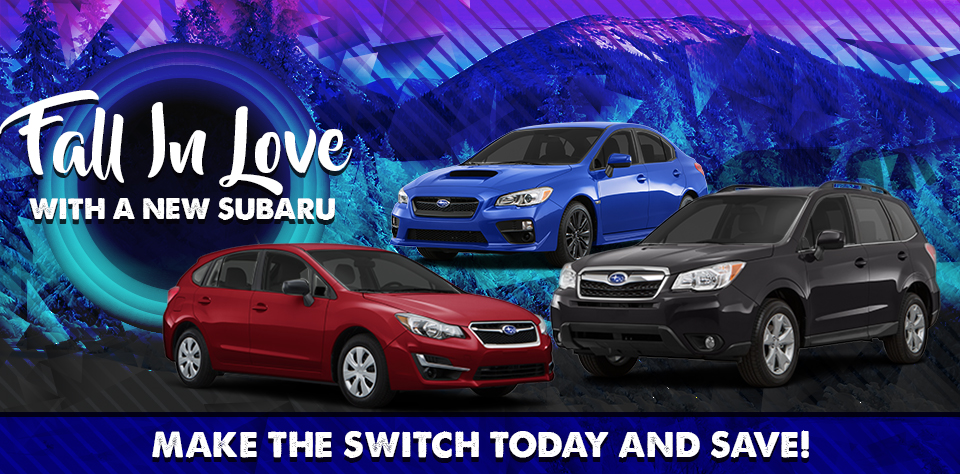 Fall in Love with a new Subaru!