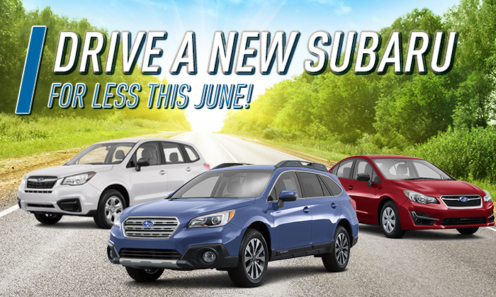 Drive A New Subaru