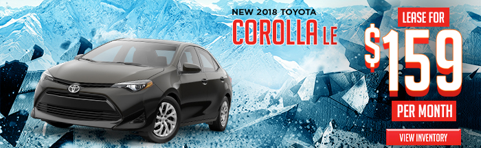 NEW 2018 Toyota Corolla LE