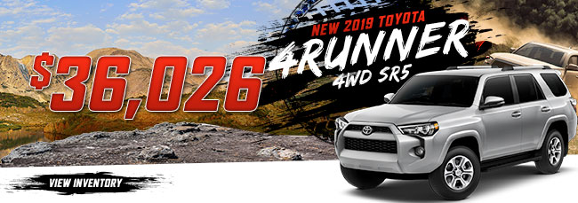 2019 Toyota 4Runner 4WD SR5 