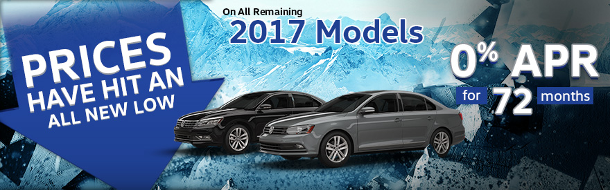 0% APR for 72 Months On Remaining 2017 Models