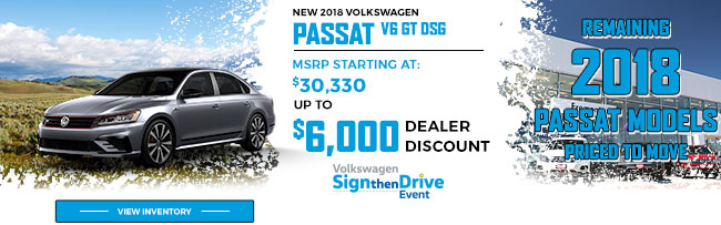 NEW 2018 Volkswagen Passat V6 GT DSG