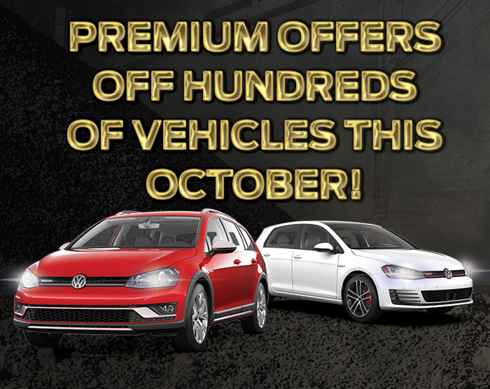 Premium Offers Off Hundreds of Vehicles This October!