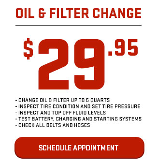 Oil Change & Filter