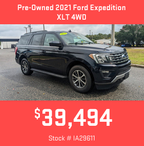 Pre-Owned 2021 Ford Expedition XLT 4WD