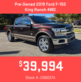 Pre-Owned 2019 Ford F-150 King Ranch 4WD