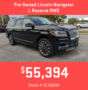 Pre-Owned Lincoln Navigator L Reserve RWD