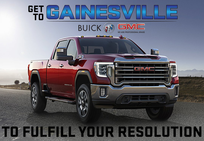 Get To Gainesville Buick GMC To Fulfill Your Resolution