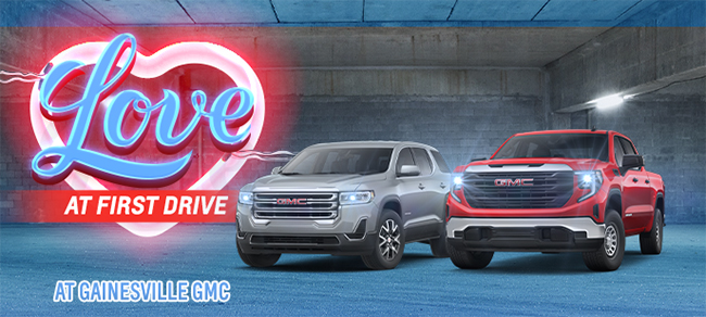 Love at First drive at Gainesville GMC