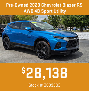 Pre-Owned Chevrolet Blazer