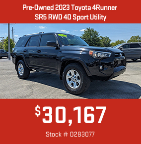 Pre-Owned 2023 Toyota 4Runner SR5 RWD 4D Sport Utility