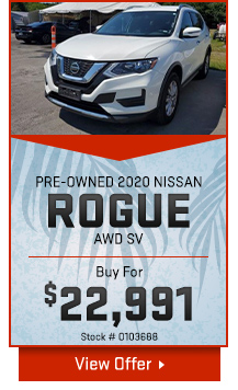 2020 Nissan Rogue AWD SV