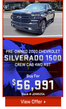 2020 Chevrolet Silverado 1500 Crew Cab 4WD RST 