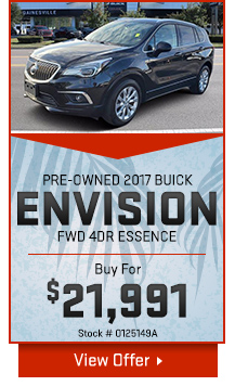 PRE-OWNED 2017 BUICK ENVISION FWD 4DR ESSENCE
