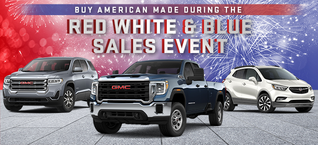 Buy American Made During the Red, White & Blue Sales Event