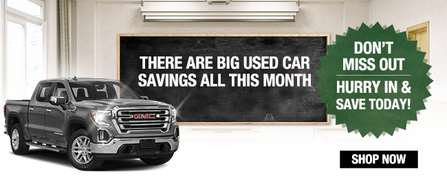 Big Used Car Savings