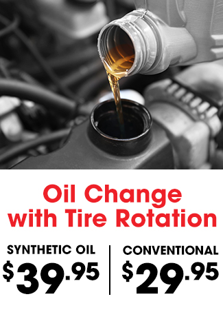 Oil Change with Tire Rotation
