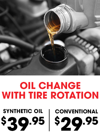 Oil Change with Tire Rotation